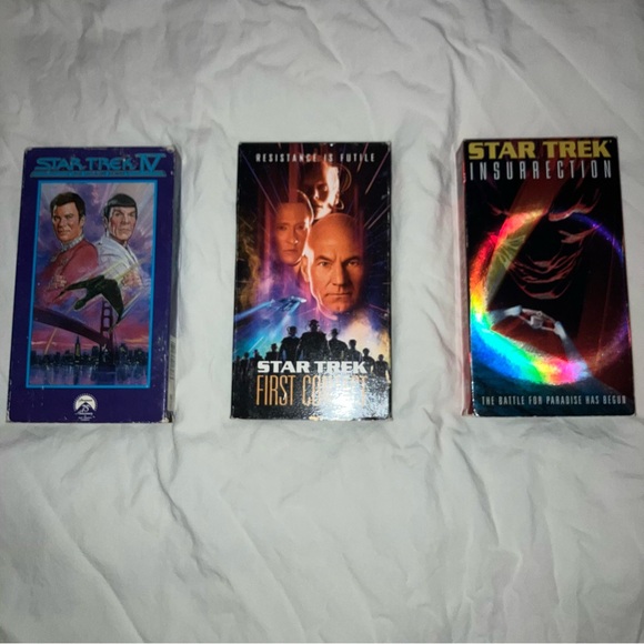 Star Trek VHS Tapes film bundle set - Picture 1 of 14